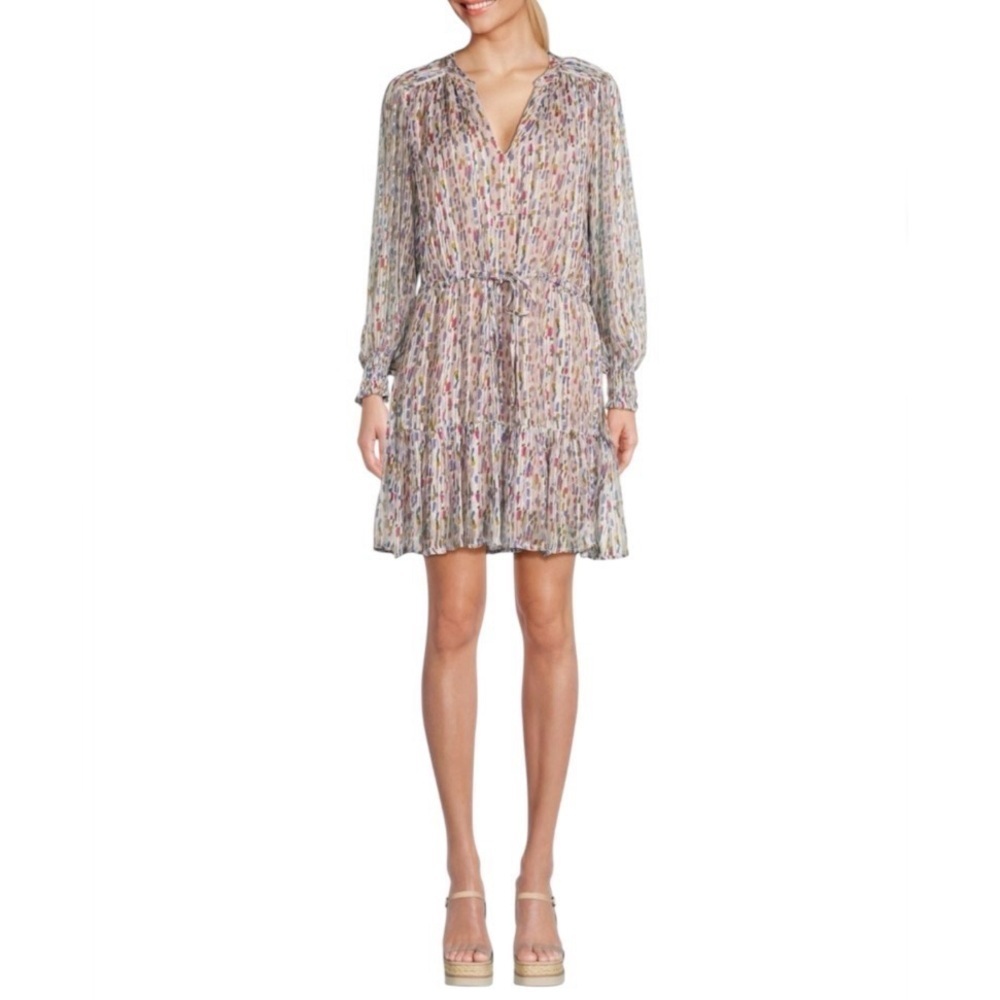 Velvet‎ by Graham & Spencer Anastasia Print Mini Dress NEW Size Small MSRP $249